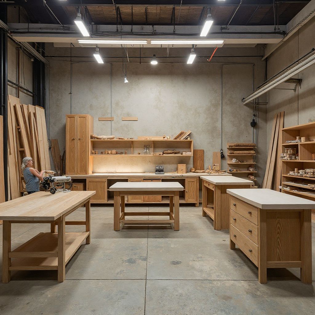 Modern workshop facility